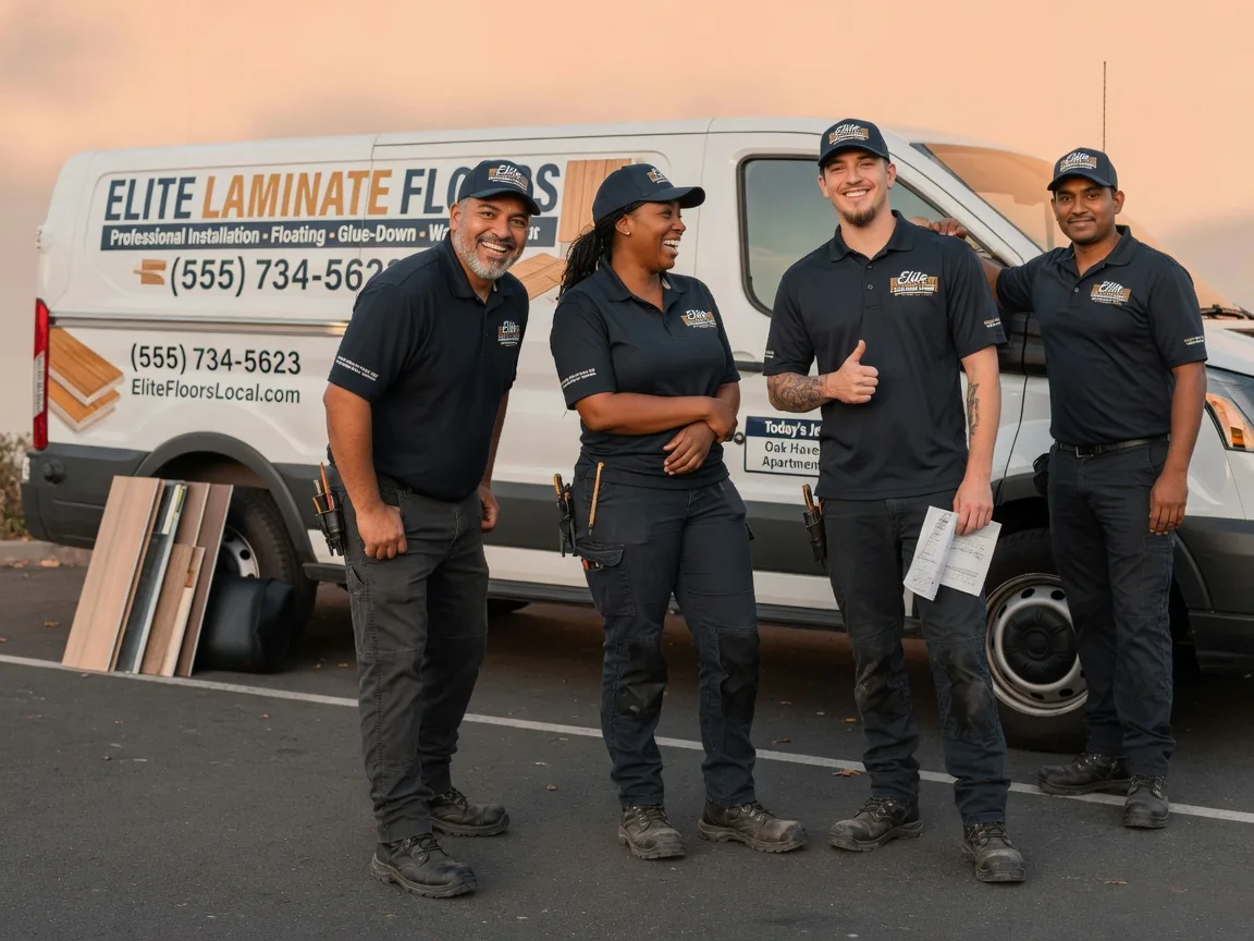 Laminate flooring installation company in Marks, MS